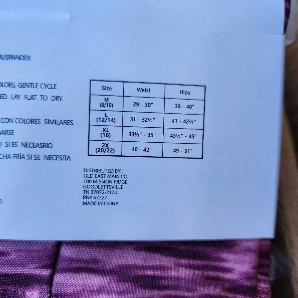 Two Leggings Size XL - Picture 3 of 3